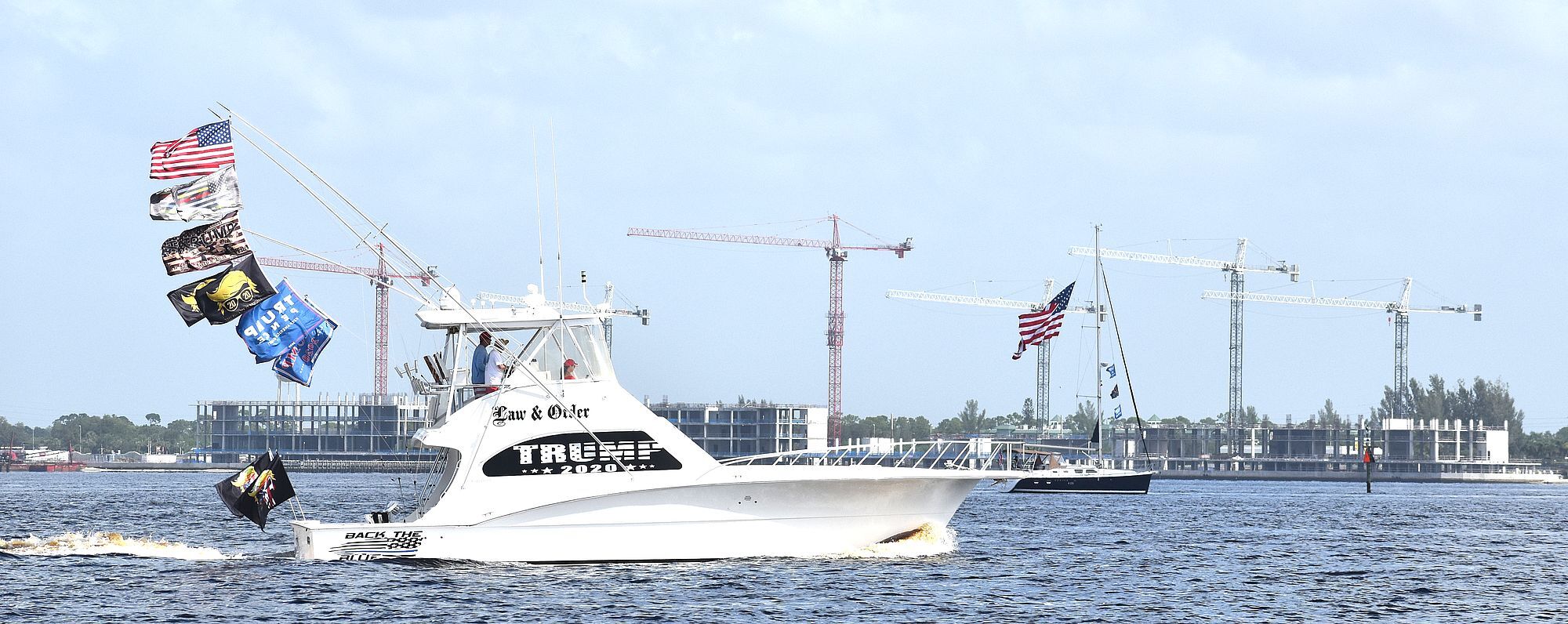 Sunday President Trump boat parade in Charlotte Harbor